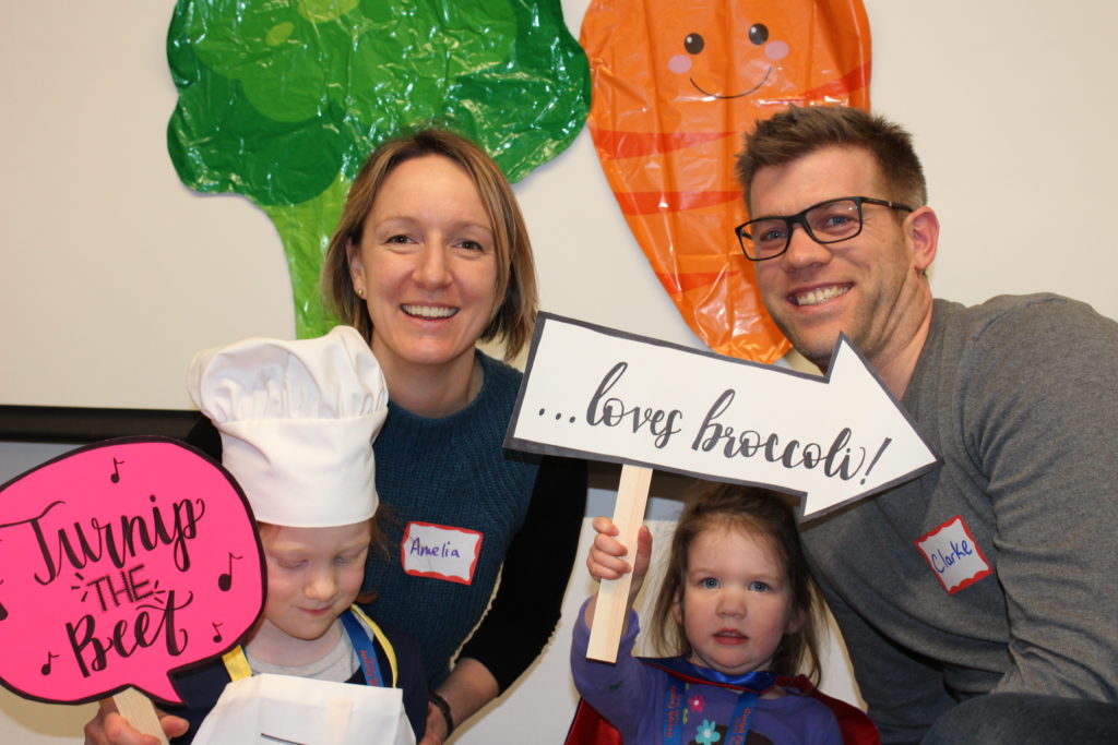 Mathany Family at the 2018 Guelph Family Health Study Family Fun Night