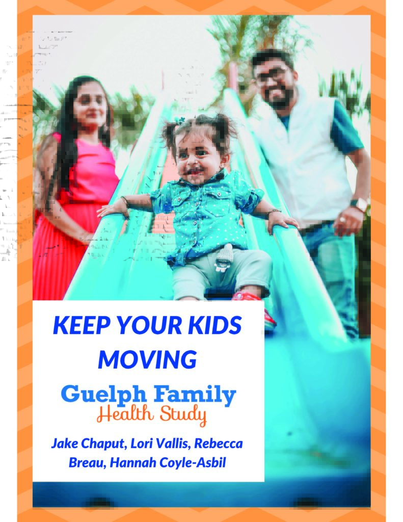 Cover of Keep Your Kids Moving booklet