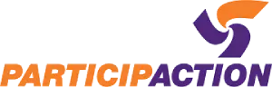 Purple and orange logo for PARTICIPACTIOn